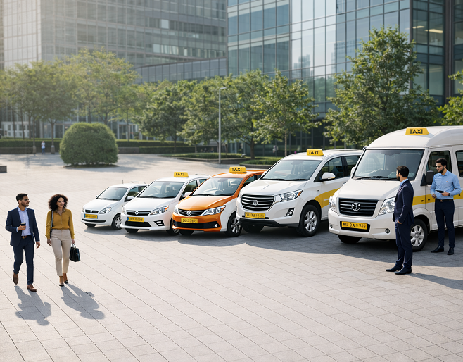 On-demand corporate cabs - premium travel solutions